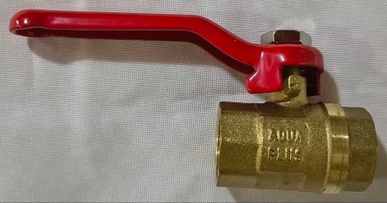 VALVULA MANIJA LARGA 1/2 BRONCE
