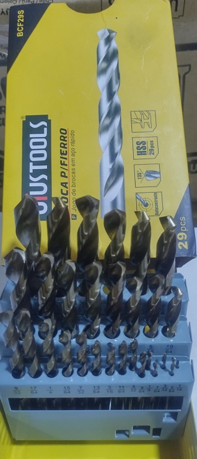 BROCAS LÁMINA 29 PCS