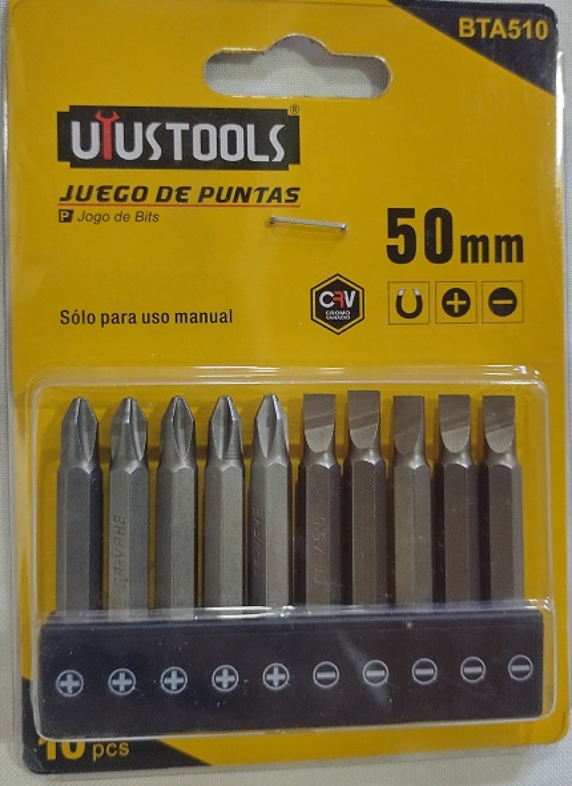PUNTAS DESTORNILLADOR 10 PCS 