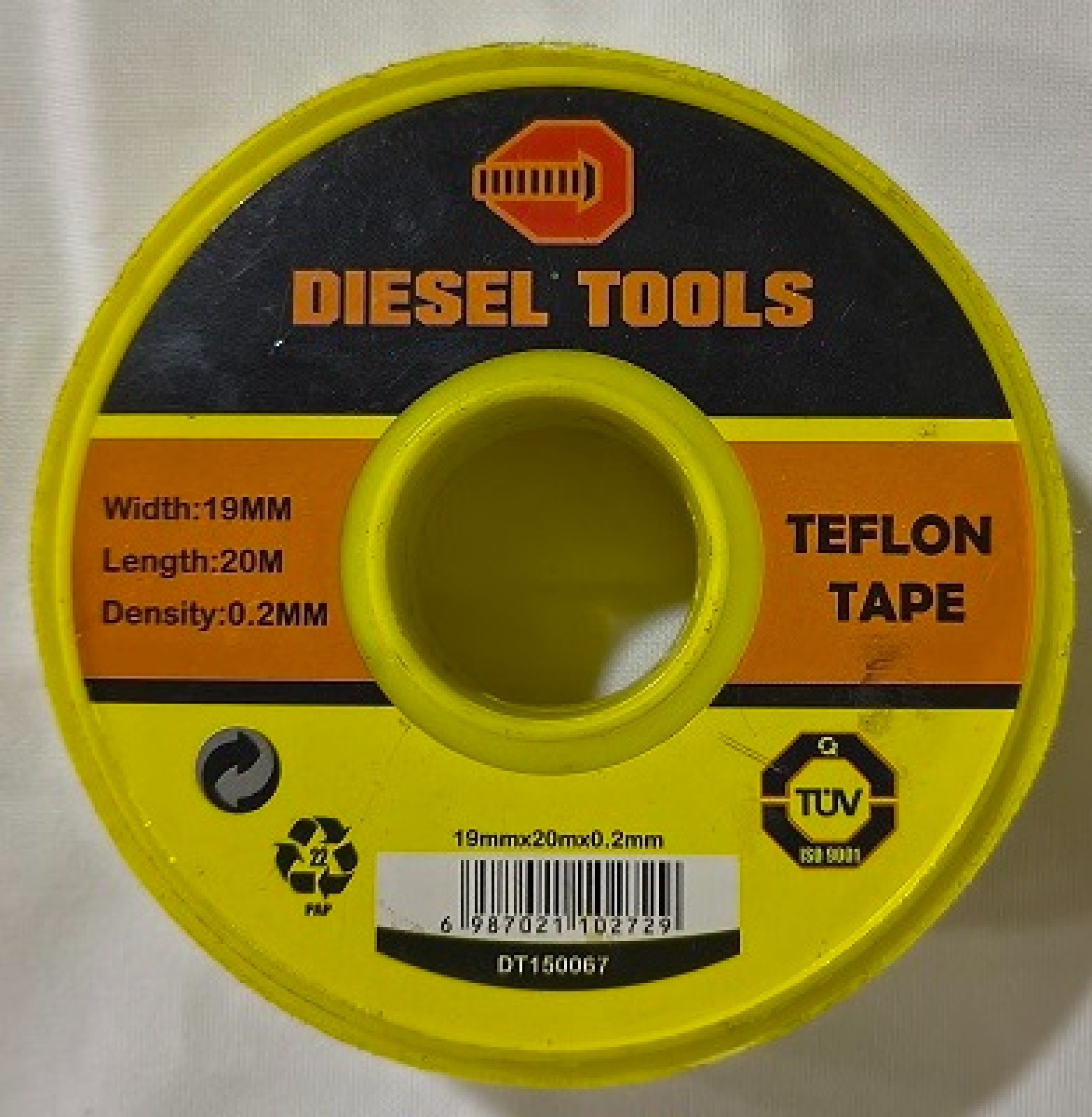 CINTA TEFLÓN 10 PIEZAS 3/4"