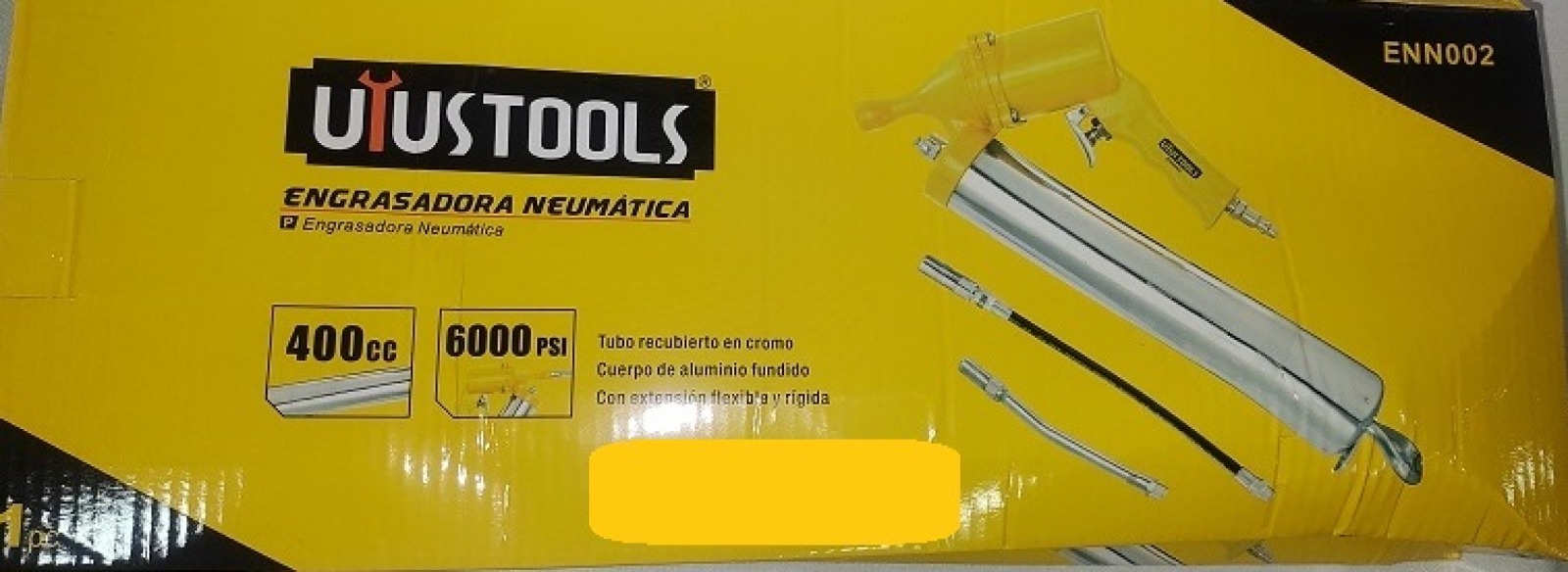 ENGRASADORA NEUMÁTICA 400 cc.