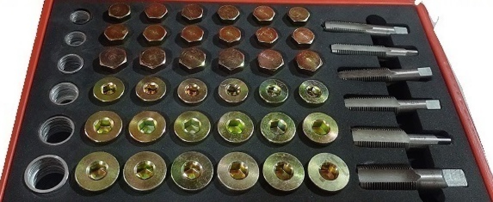 REPARADOR DE ROSCAS DEL ACEITE 114 PCS