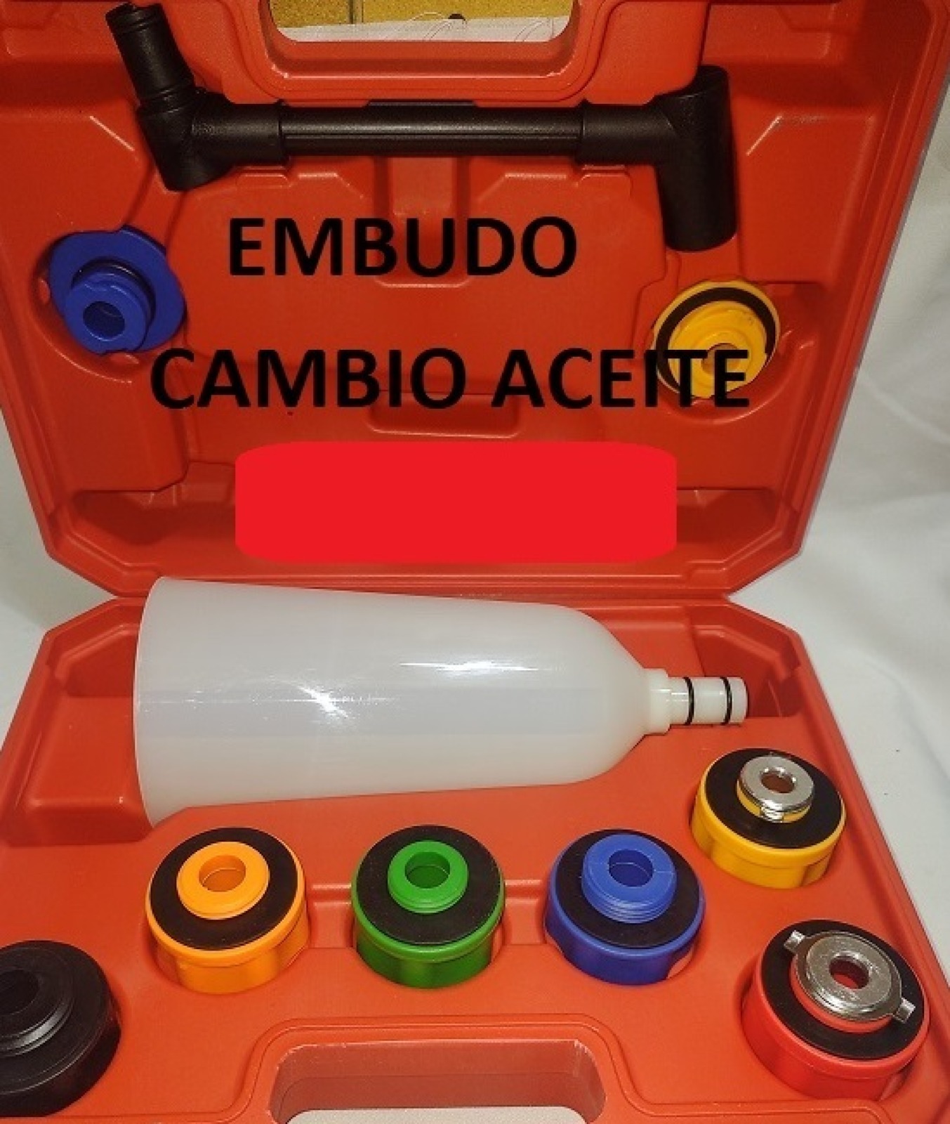 EMBUDO PARA CAMBIO DE ACEITE 10 PCS