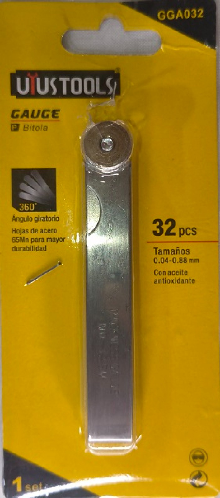 JUEGO DE GALGAS 32 HOJAS