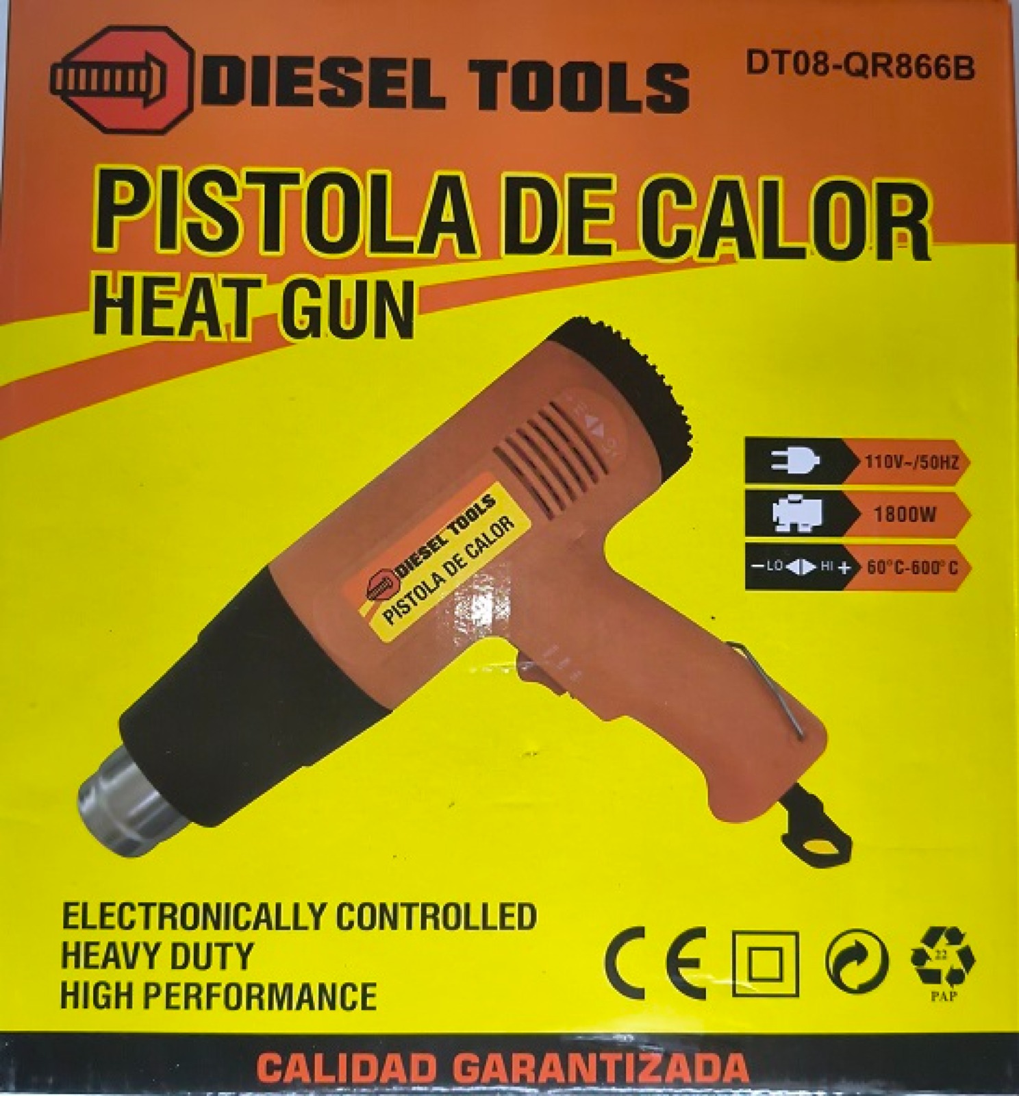 PISTOLA CALOR 1500W