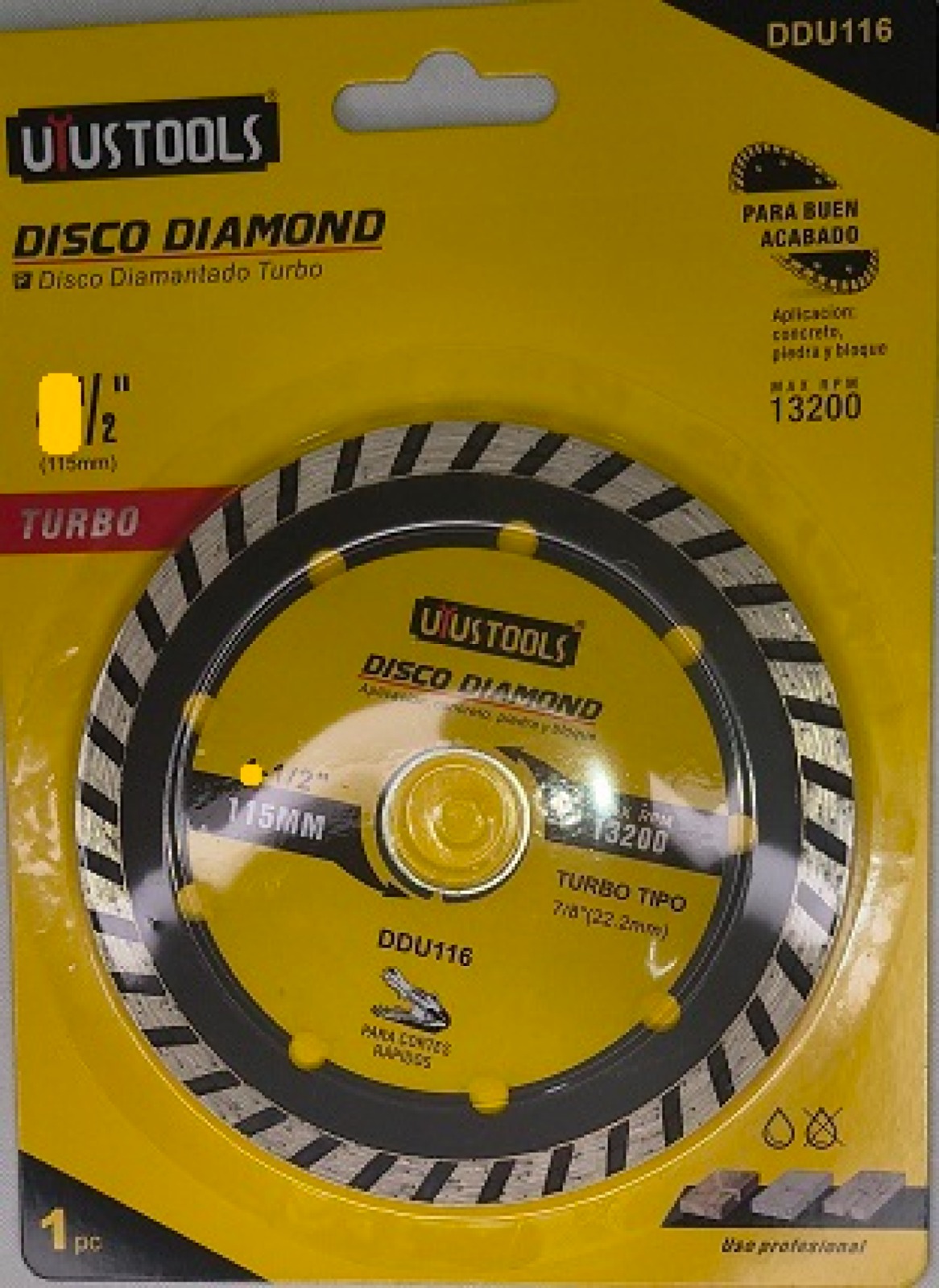 DISCO TURBO 7¼"
