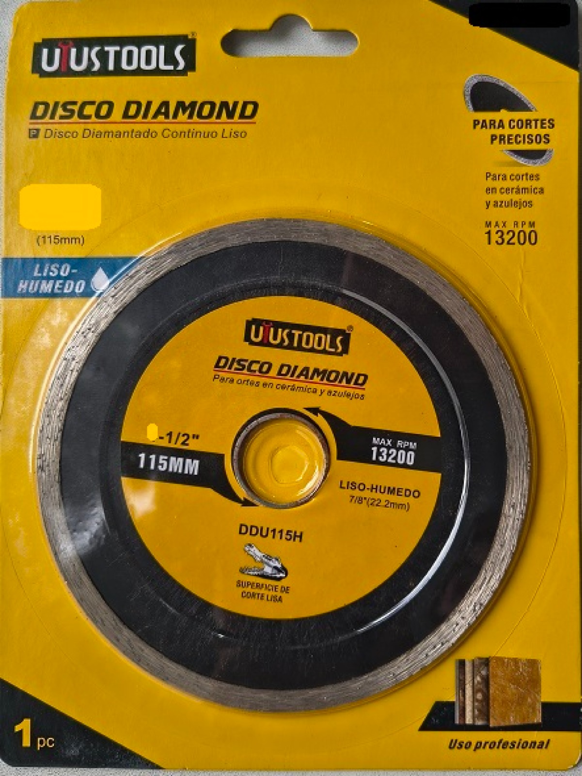 DISCO  LISO 7¼"