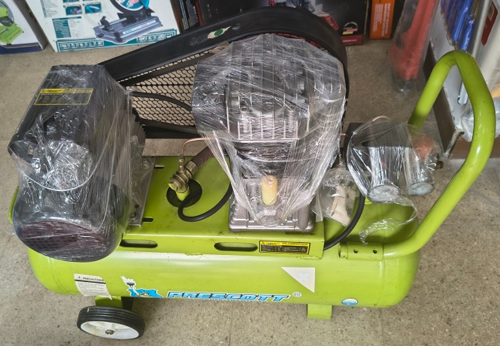 COMPRESOR POLEA  50 LITROS - 2HP